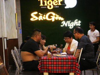 Saigon night, some of the best Vietnamese BBQ and hotpot with entertainment to boot.